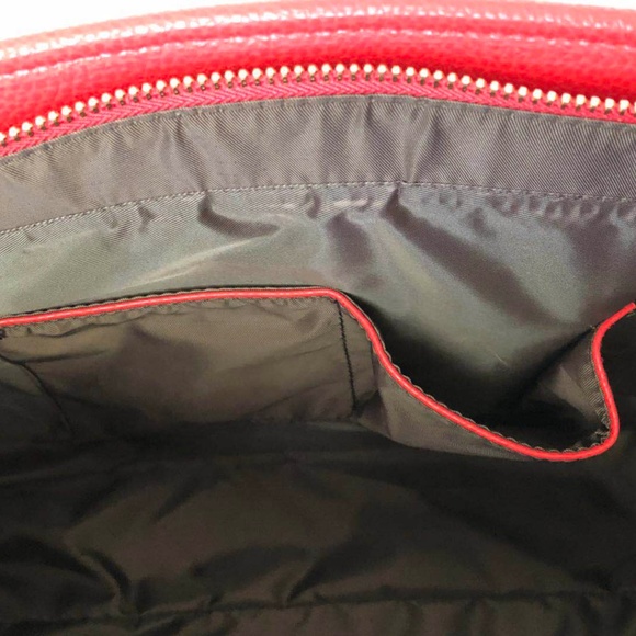 Cooco Design Handbag Shoulder Tote - Red Floral - Picture 6 of 8